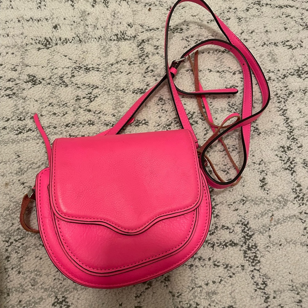 Rebecca Minkoff hot pink crossbody bag